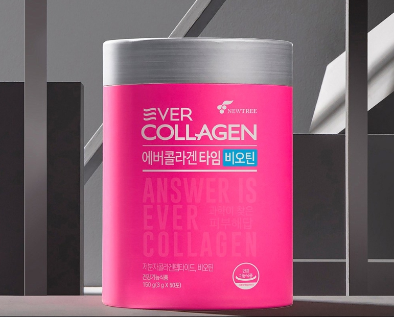 에버콜라겐 타임 비오틴 영양제 50포 150g