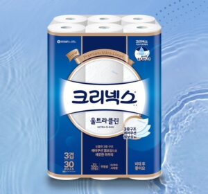 크리넥스 울트라클린 고급 롤화장지 27m, 27m, 30개입